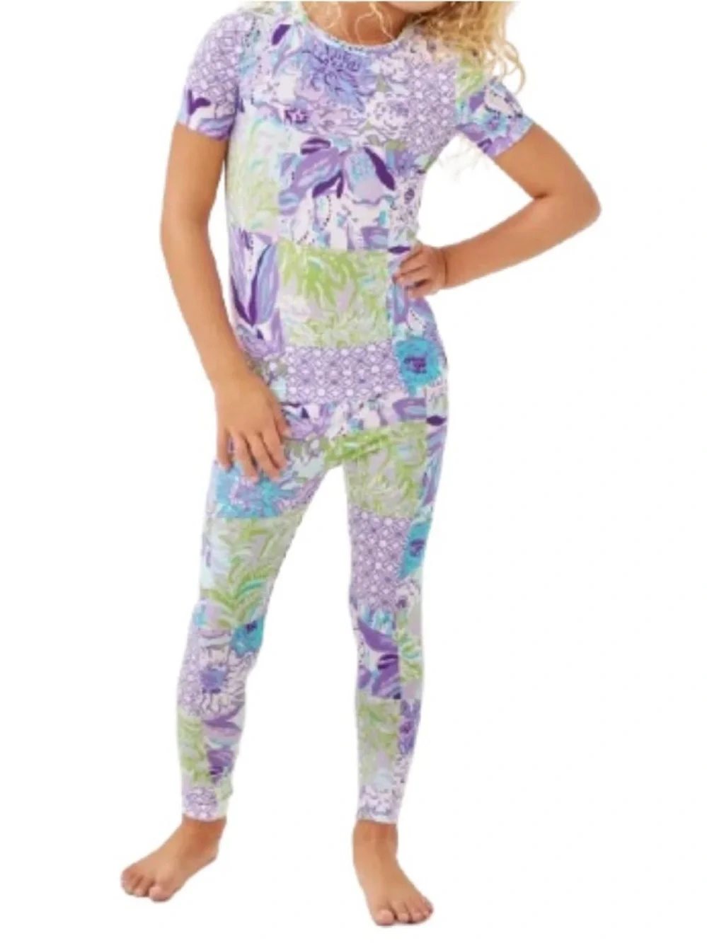 Lilly Pulitzer Patchwork Pajama - 2T